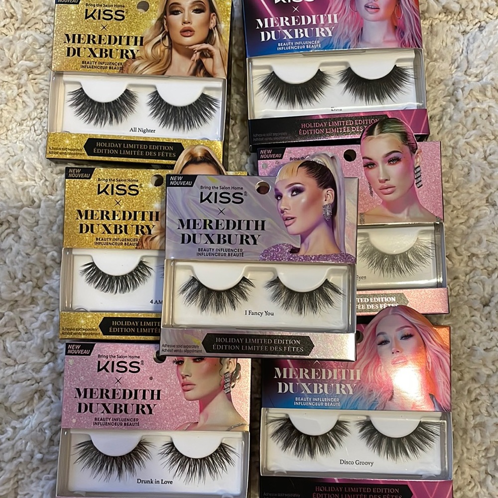 Kiss lashes pack of 7